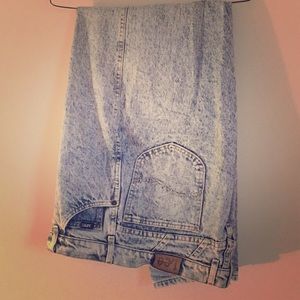 Vintage 80s white washed Lee Jeans